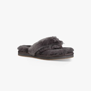 Ugg Fluff III Women Slippers Grey (4351SDYKU)